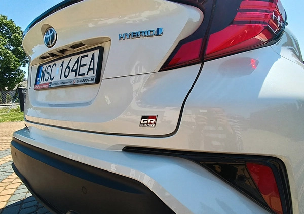 Toyota C-HR cena 105900 przebieg: 43900, rok produkcji 2021 z Łęczyca małe 379